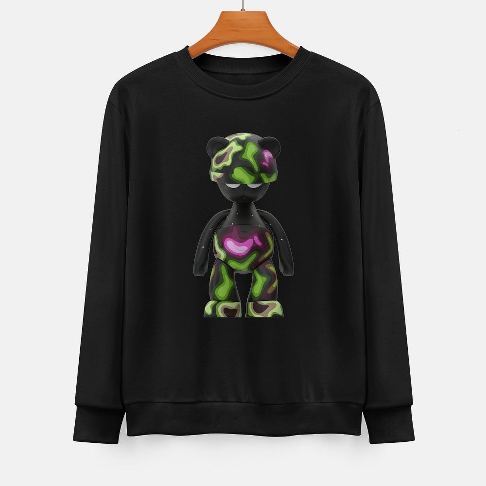 Long Sleeve With Front PatternShrink-Resistant Printed